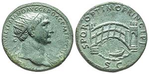 Traianus 98-117 Dupondius, Rome, 103-111, AE ... 