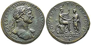 Hadrianus 117-138 Sestertius, Rome, 118, AE ... 
