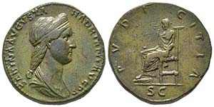 Hadrianus pour Sabina (femme de Hadrianus)  ... 