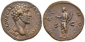 Antoninus Pius pour Marcus Aurelius Caesar  ... 