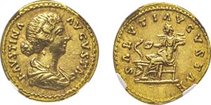 Marcus Aurelius pour Faustina II, Augusta ... 