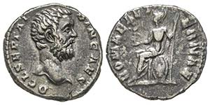 Clodius Albinus 193-195 Denarius, Rome, ... 