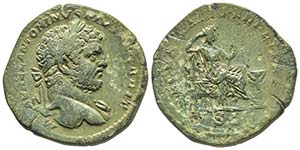 Caracalla 198-217 Sestertius, Rome, 212-213, ... 