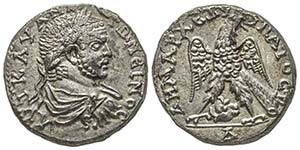 Caracalla 198-217 Tétradrachme, Antiochia ... 