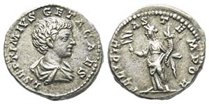 Geta Caesar 198-209   Denarius, Laodicea ad ... 