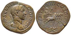 Severus Alexander 222-235 Sestertius, Rome, ... 