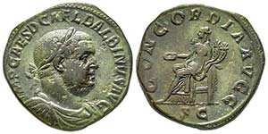  Balbinus 238 Sestertius, AE 17.76 g. Avers ... 