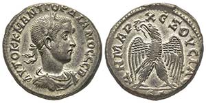 Gordianus III 238-244  Tetradrachme, ... 