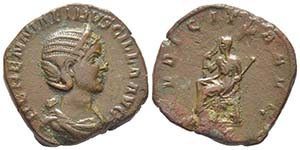 Trajanus Decius pour Herennia Etruscilla ... 