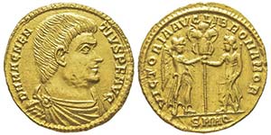 Magnentius 350-353 (Usurpateur) Solidus, ... 