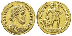 Julianus II 360-363 Solidus, Sirmium, ... 