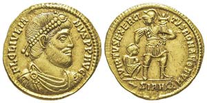 Julianus II 360-363 Solidus, Sirmium, ... 