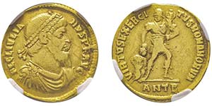 Julianus II 360-363 Solidus, Antiochia, ... 