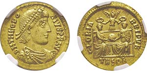 Theodosius I 379-395 (Empereur d’Orient) ... 