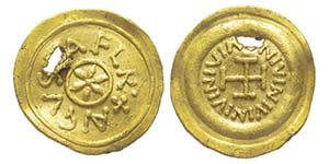 Monnaies Flavies avant VII siècle ... 