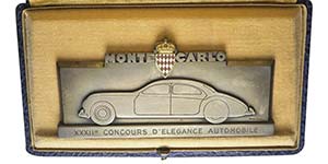 Monaco, Louis II 1922-1949 Plaque uniface ... 