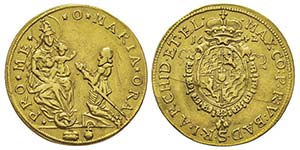 Bavière.  Maximilian I 1623-1651 2 Dukaten, ... 