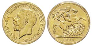 Australia George V 1910-1936 Sovereign, ... 