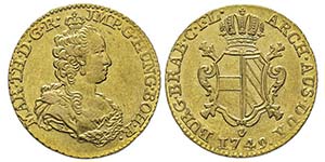 Austria, Marie-Thérèse 1740-1780  Double ... 