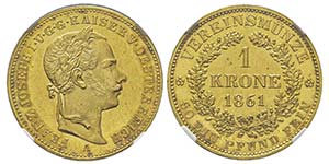 Austria,  Franz Joseph 1848-1916 Krone, ... 