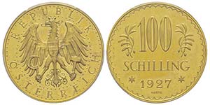 Austria République 1918- 100 Schilling, ... 