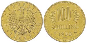 Austria République 1918- 100 Schilling, ... 