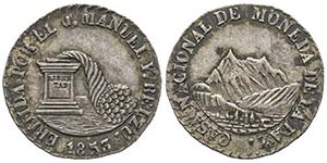Bolivia Médaille en argent, 1853, ... 