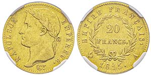 Cent-Jours, 20 mars-22 juin 1815 20 Francs, ... 