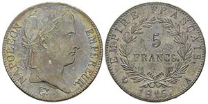 Cent-Jours, 20 mars-22 juin 1815 5 Francs, ... 