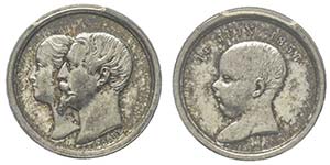 Second Empire 1852-1870 Médaille en argent, ... 