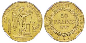 Troisième République 1870-1940 50 Francs, ... 