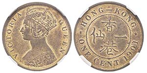 Hong Kong
Victoria 1841-1901
Cent, Heaton ... 
