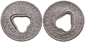 La Martinique
10 Bits (1770-72), AG 24.49 ... 