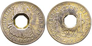 Tortola 
9 Bitts (9 Shillings), ND, AG 23.71 ... 