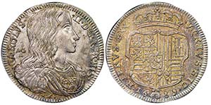 Carlo II, Re di Spagna 1674-1700
Tari, ... 