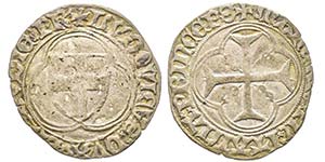 Ludovico 1440-1465
Doppio Bianco, ND, AG ... 
