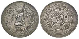 Carlo II 1504-1553 4 Testoni o Tallero, ... 