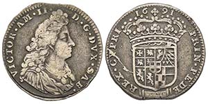 Vittorio Amedeo Duca II 1680-1713
Lira, II ... 