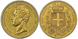 Carlo Alberto 1831-1849
100 lire, Torino, ... 