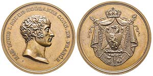 Ludwig Napoleon 1806-1810 
Médaille en ... 