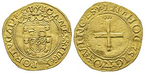 Portugal
Joao III 1521-1557
Cruzado, Lisbon, ... 