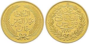 Tunisia
Muhammad Al-Sadiq Bey 1859-1882
100 ... 