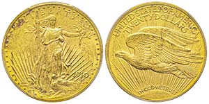 20 Dollars, Philadelphia, 1910, AU 33.43 ... 