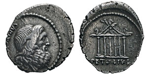 Petillia, Petillius Capitolinus Denarius, ... 