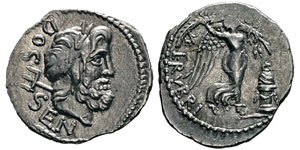 Rubria, L. Rubrius Dossenus Quinarius, Rome, ... 