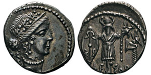  Julius Caesar 49-44 avant J.-C. Denarius, ... 