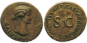Tiberius 14-37 après J.-C. pour Livia ... 