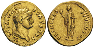 Vespasianus 69-79 pour Domitianus Caesar ... 