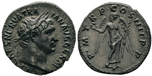 Traianus 98-117 Denarius, Rome, 102, AG 3.42 ... 