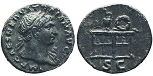 Traianus 98-117 Semis, Rome, 98-117, AE 3.09 ... 